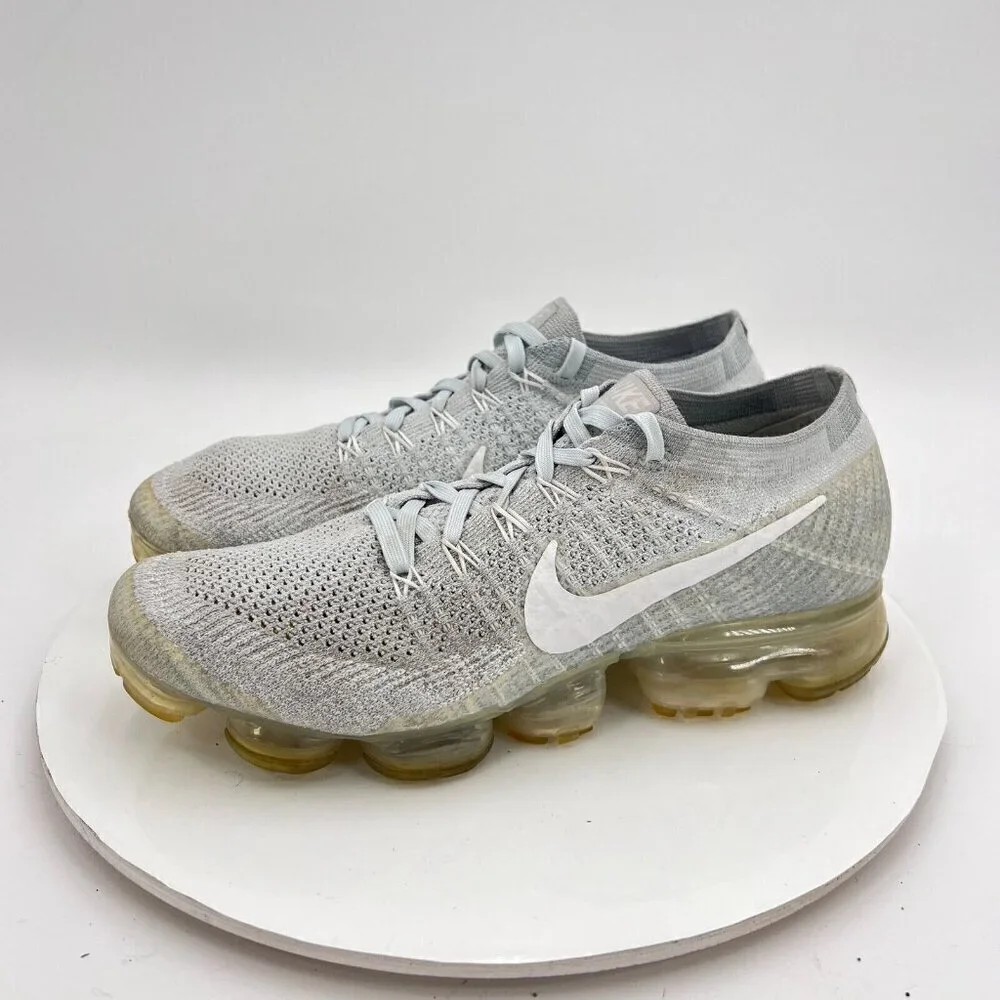 Nike Air VaporMax Women Size 8 849558-004 White Pure Platinum Training Shoes